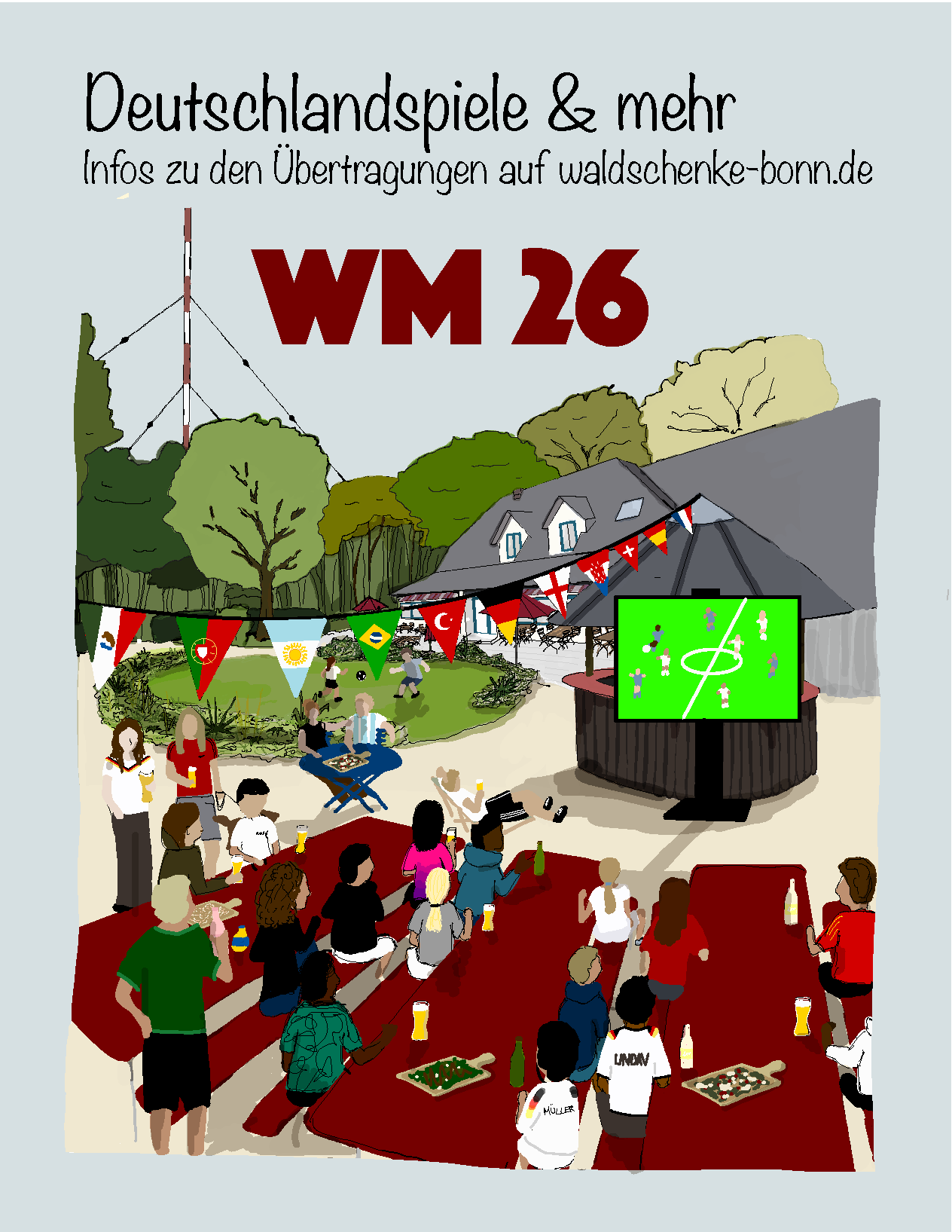 Fußball EM Plakat